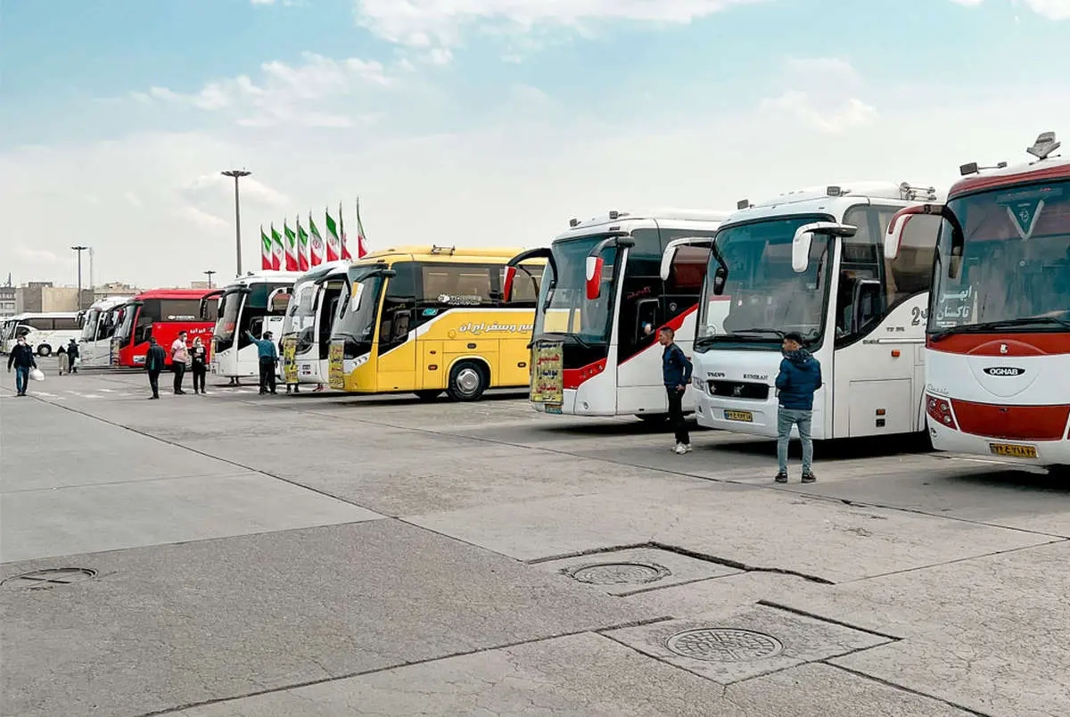 نرخ بلیت اتوبوس تهران به مرزهای اربعین