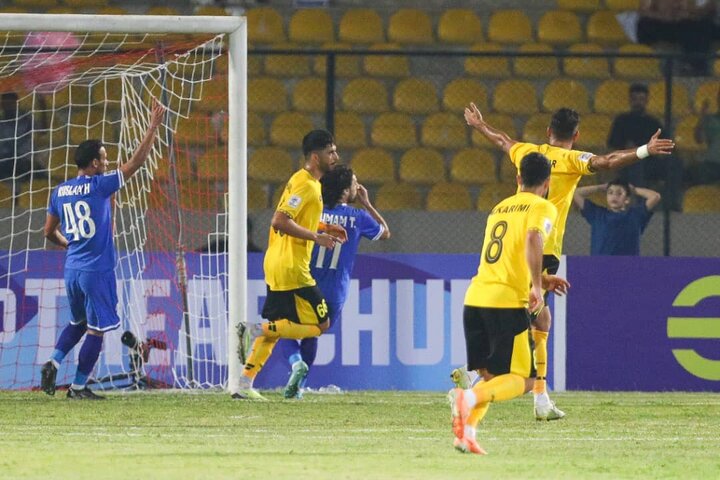 جدال نابرابر سپاهان با الاتحاد + عکس