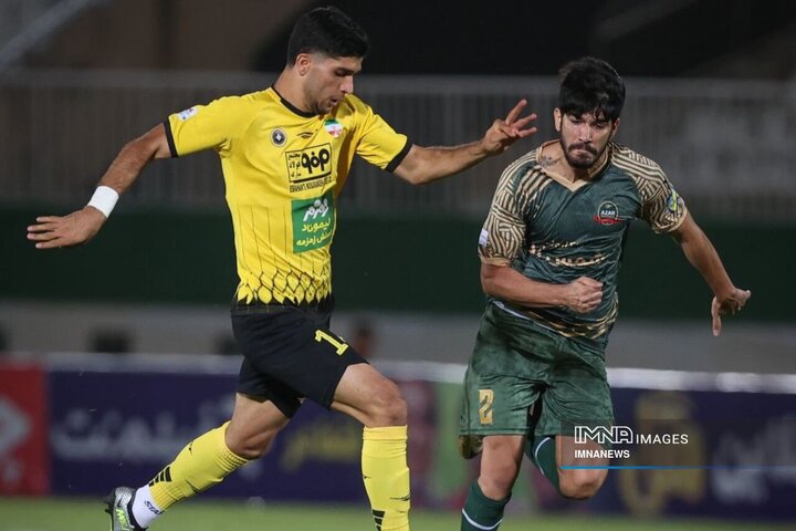 گزارش زنده؛ شمس آذر ۰- سپاهان ۰