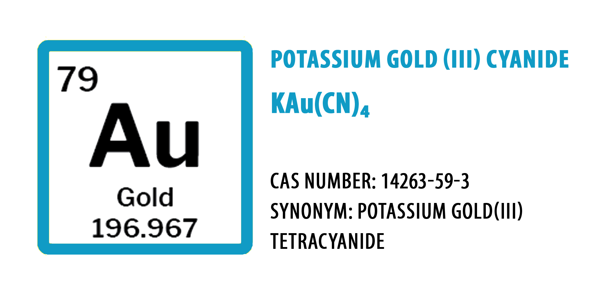 POTASSIUM GOLD(III)