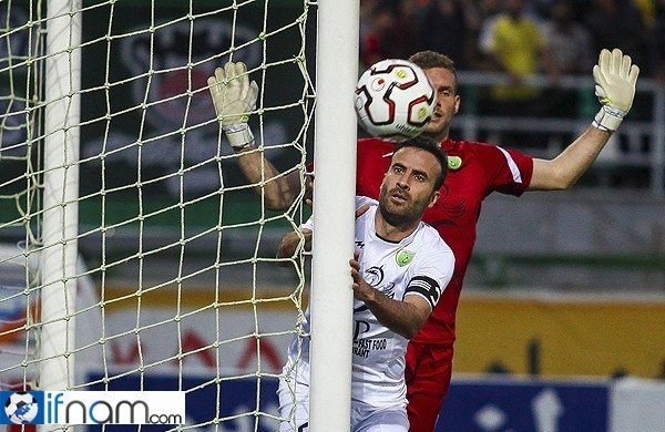 گزارش تصویری دیدار سپاهان و راه آهن (94/2/4)