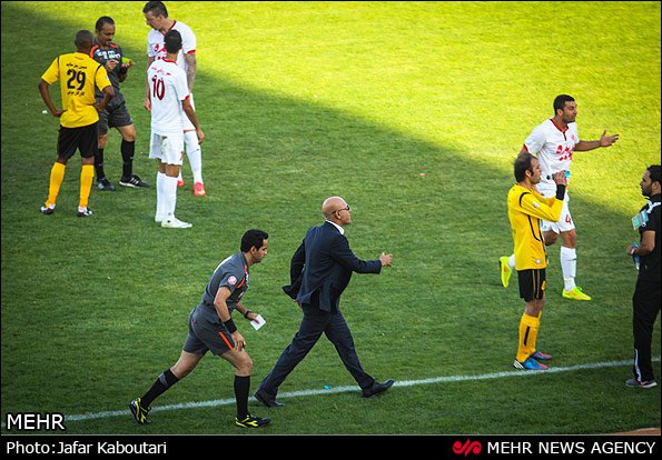 گزارش تصویری دیدار پدیده و سپاهان (93/6/20)