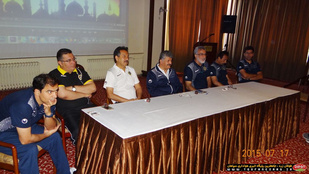 گزارش تصویری از تمرین و  مراسم عید فطر سپاهانی ها