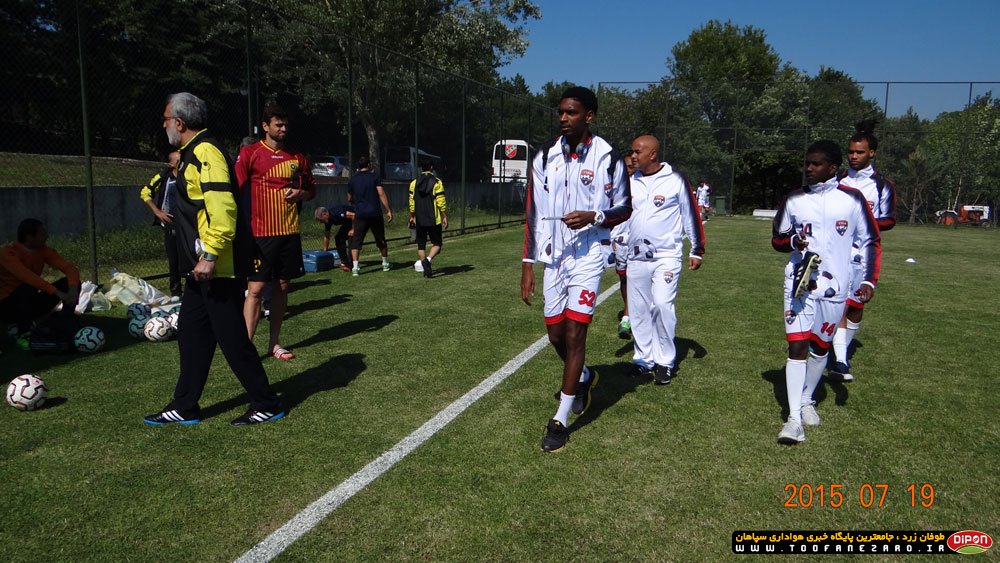 گزارش تصویری دیدار سپاهان و امیدهای ترینیداد و توباگو