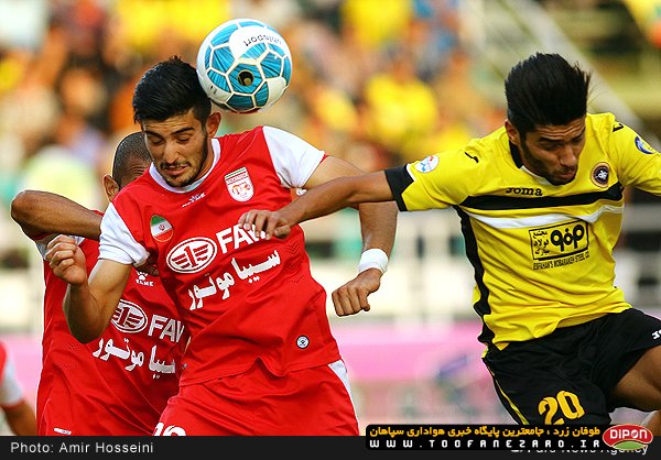 گزارش تصویری دیدار سپاهان - تراکتورسازی (لیگ پانزدهم)