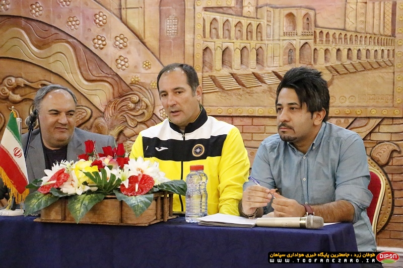 گزارش تصویری کنفرانس پیش از دیدار سپاهان و ملوان