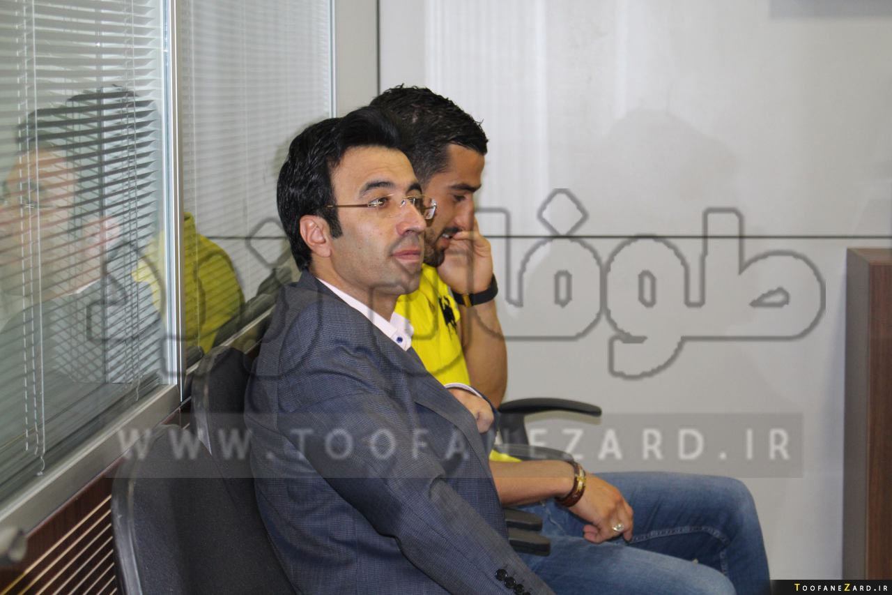 گزارش اختصاصی پایگاه خبری طوفان زرد از ورود احسان حاج صفی