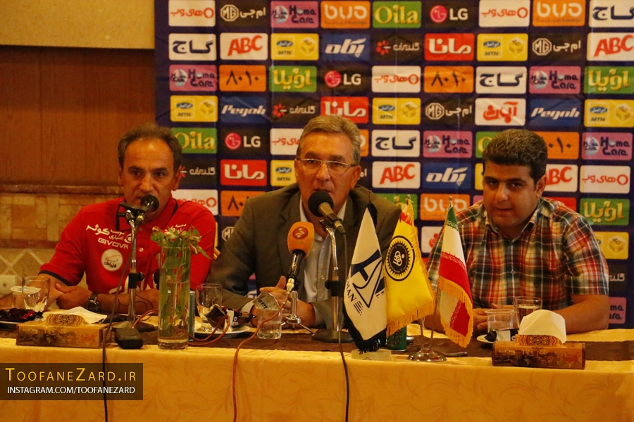 گزارش تصویری از کنفرانس خبری پیش از دیدار سپاهان و پرسپولیس