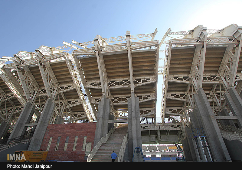 گزارش تصویری از ورزشگاه نقش جهان