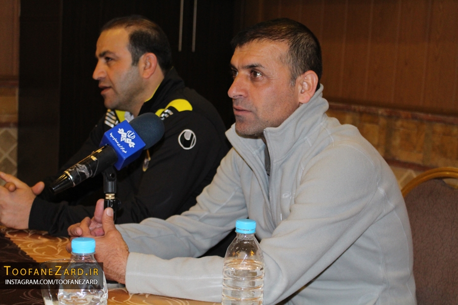 گزارش تصویری کنفرانس خبری پیش از دیدار سپاهان و صبای قم