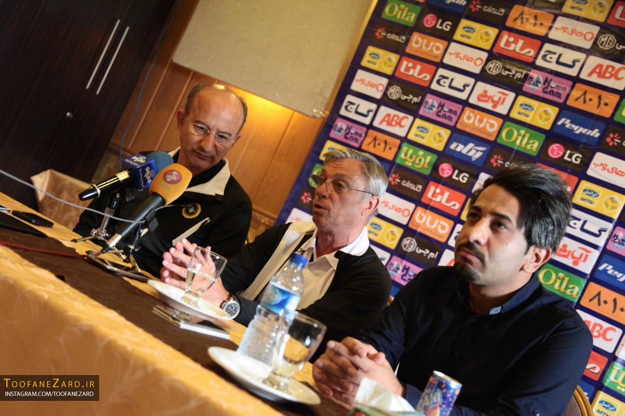 گزارش تصویری از کنفرانس خبری پیش از بازی سپاهان و تراکتورسازی