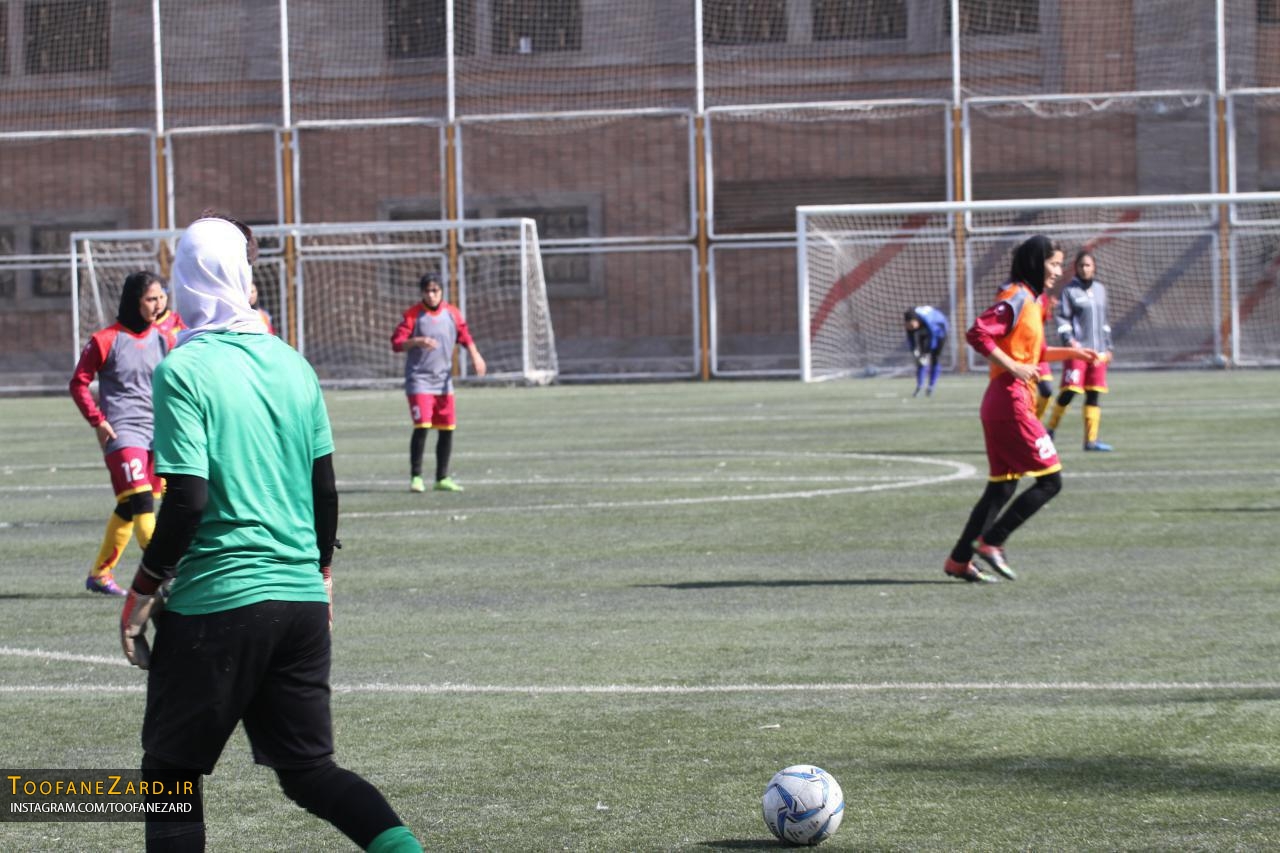 تصاویری از تمرینات امروز بانوان سپاهان