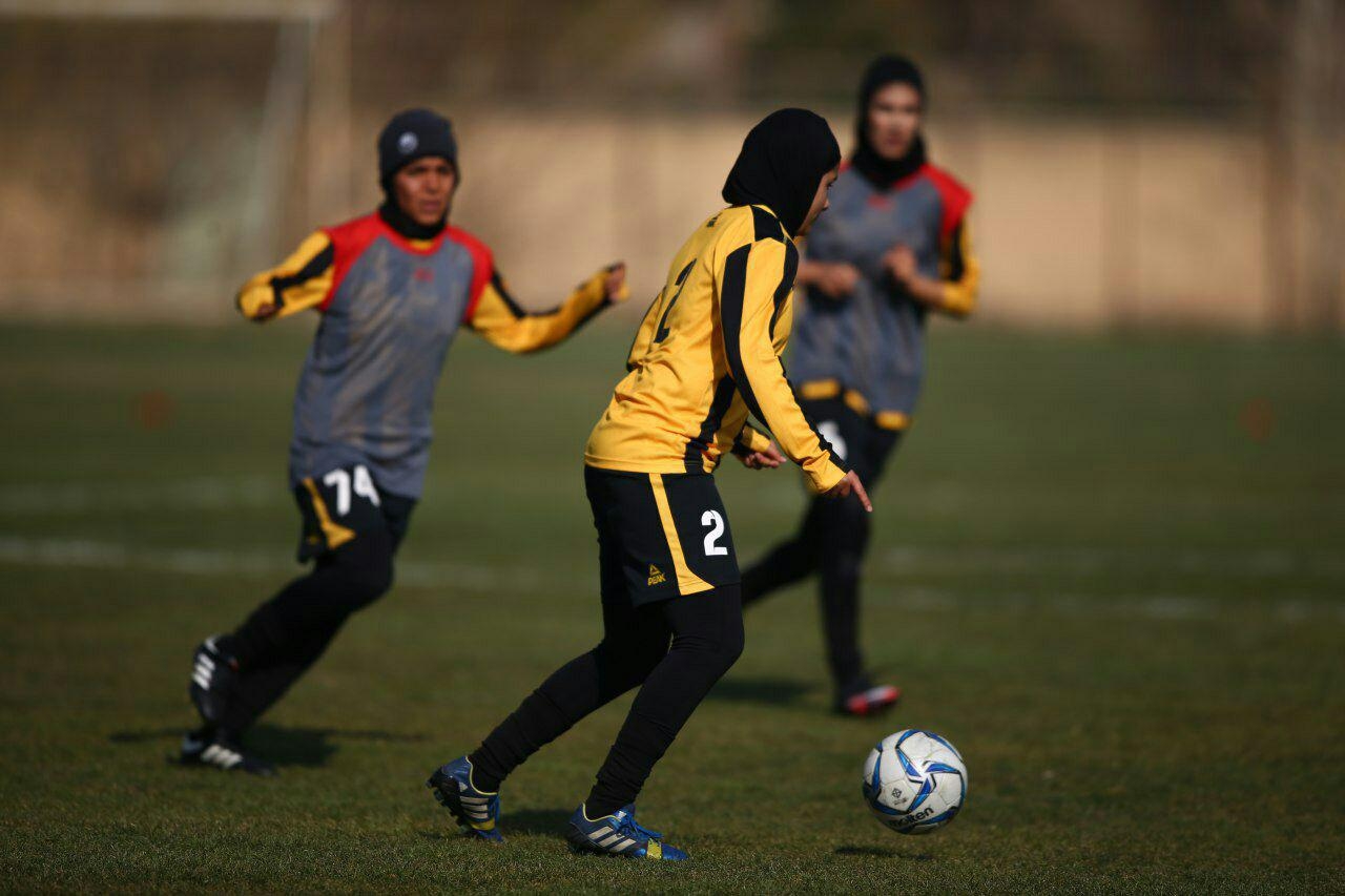 تصاویری از تمرین امروز تیم فوتبال بانوان سپاهان