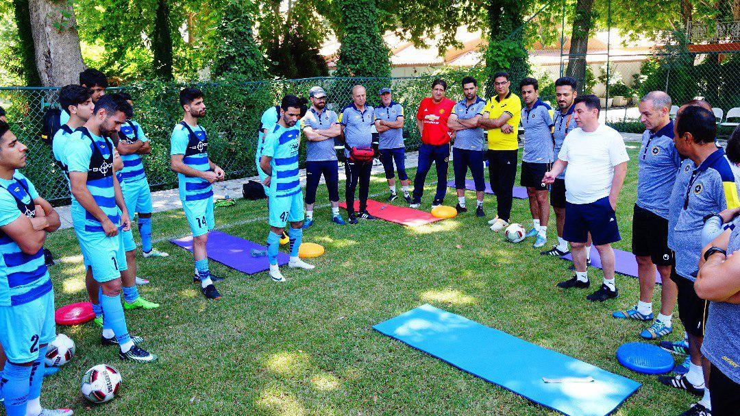 گزارش از تمرین سپاهان