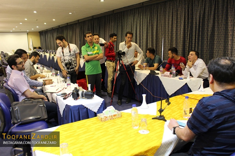 گزارش تصویری کنفرانس خبری پیش از دیدار سپاهان و صنعت نفت