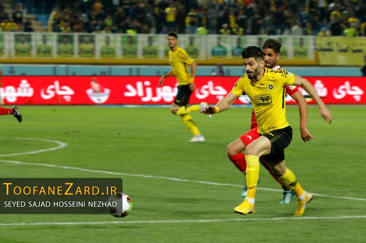 گزارش تصویری دیدار سپاهان و نساجی