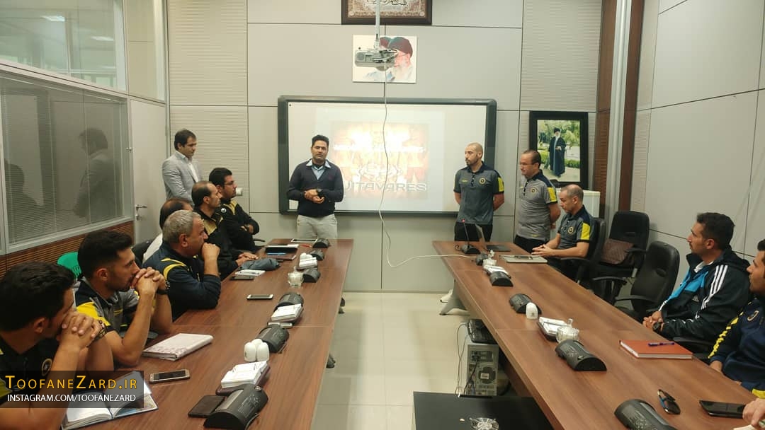 تصاویری از دوره آموزشی دروازه بانی سپاهان