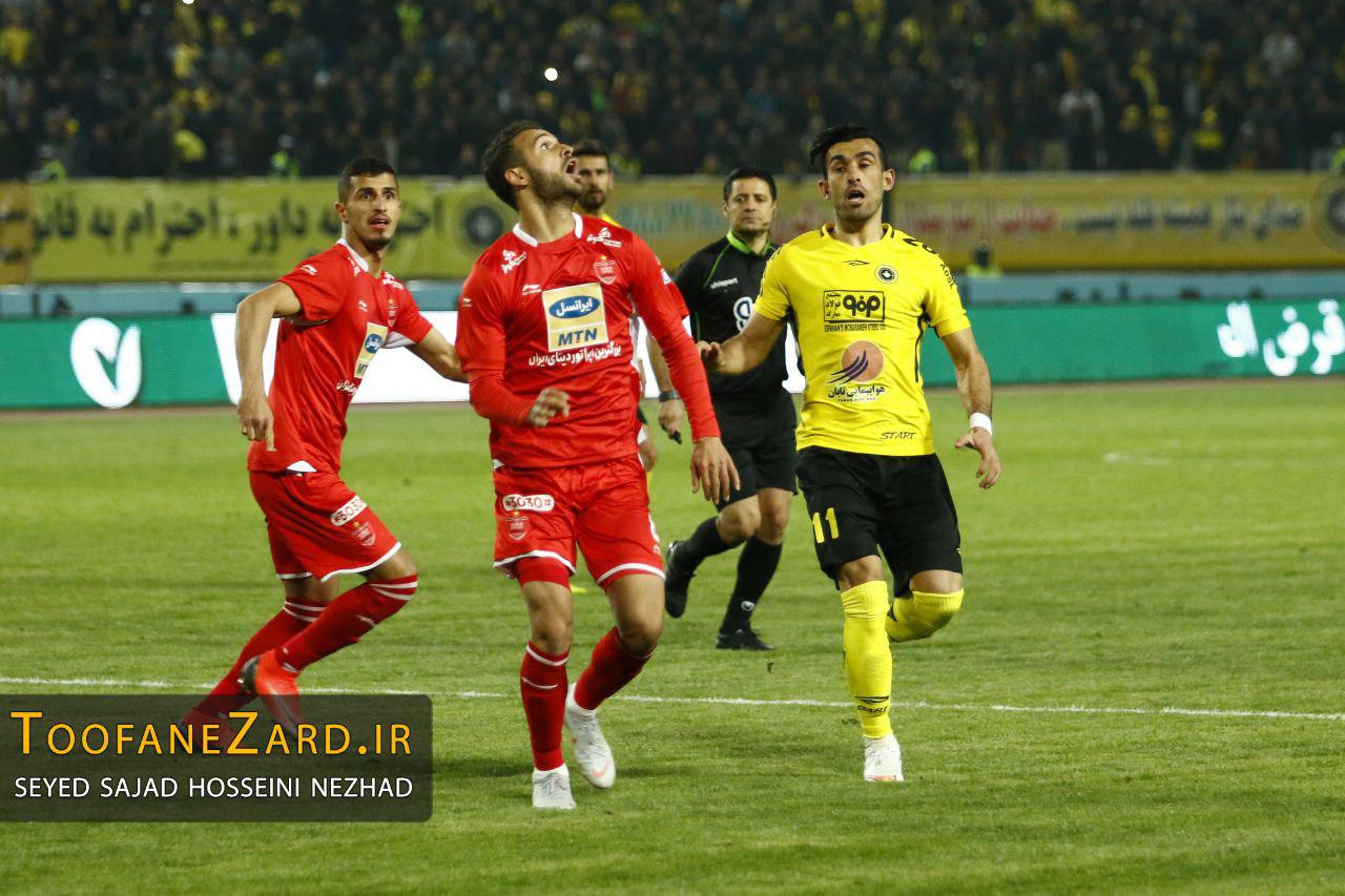 گزارش تصویری دیدار سپاهان و پرسپولیس