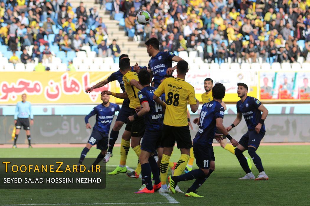 گزارش تصویری دیدار سپاهان و پارس جنوبی