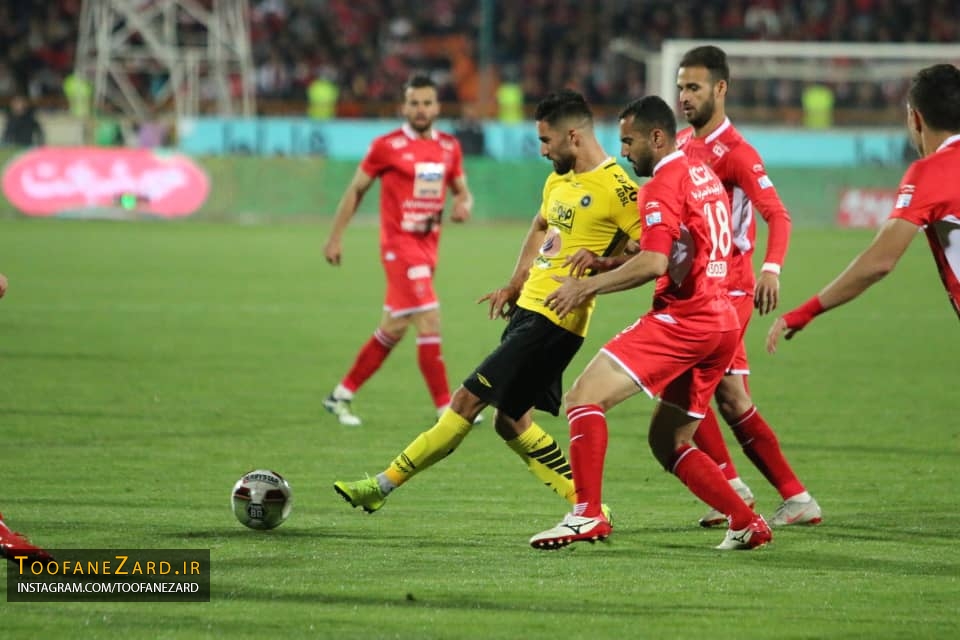 اختصاصی طوفان زرد از ورزشگاه آزادی: پرسپولیس - سپاهان به روایت تصویر