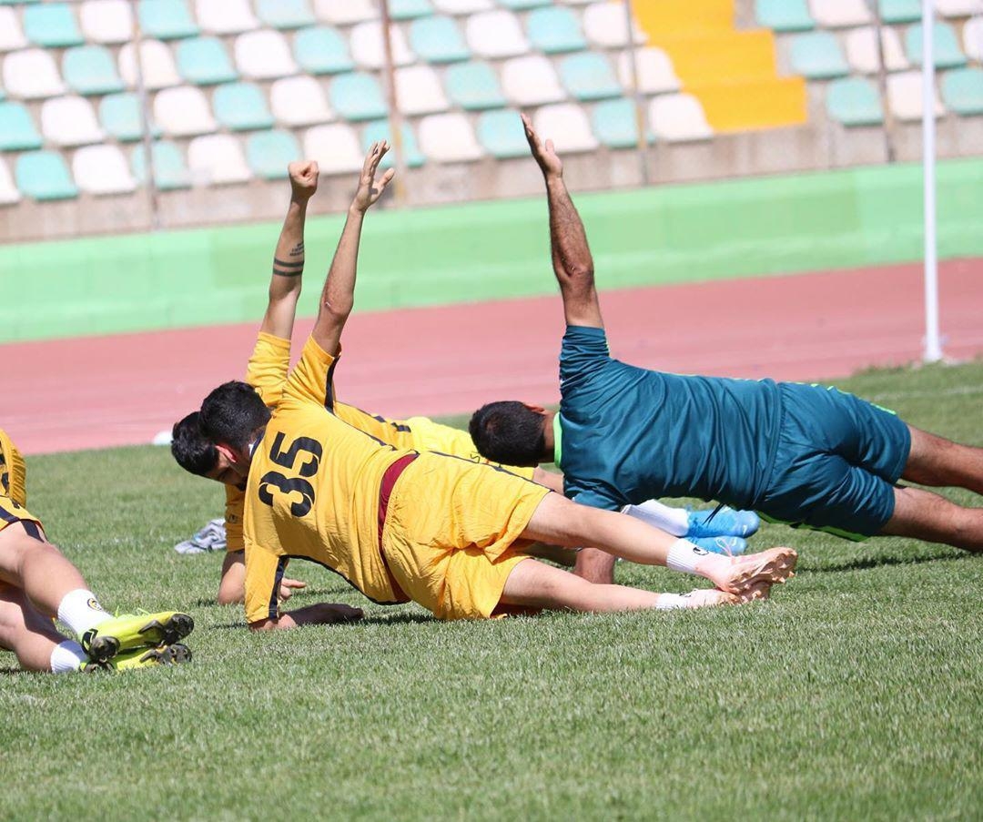 گزارش تصویری از تمرین امروز طلایی پوشان
